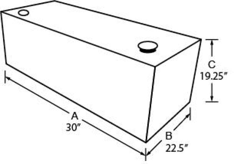 Tradesman 83055 Steel Rectangular Liquid Storage Tank - White