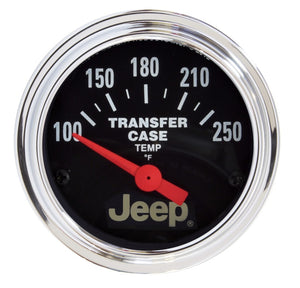 AutoMeter 880430 Autometer fits Jeep 52.4mm Short Sweep Electronic 100-250 Def F Transfer Case Temperature Gauge