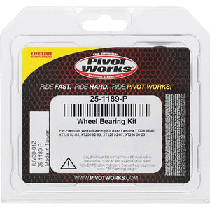 Pivot World 25-1189-P fits Yamaha Wheel Bearing Kit Premium Bearings