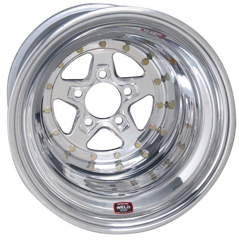 Weld  88-504270 Alumastar 2.0 15x4 / 5x4.75 BP 1.2 / 5in. BS Polished Wheel - No