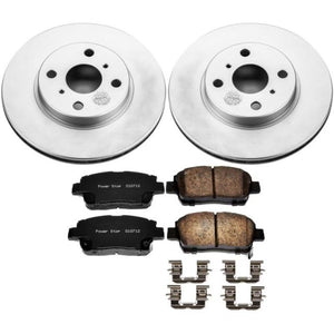 PowerStop fits Toyota Echo Front Z17 Evolution Geo 01-05met Coated Brake Kit
