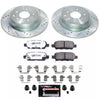 Power Stop K9064-26 08-09 fits Infiniti EX35 Rear Z26 Street Brake Kit