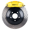 StopTech 82.893.5N00.82 VW GTI Front BBK w/Yellow ST-41 Calipers 328x25mm Drilled Rotors