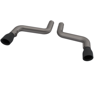QTP 700116B 2016-2024 fits Chevrolet Camaro SS QTP Eliminator Axle Back Black Tips
