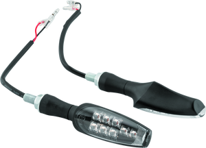 BikeMaster 266265 BikeMaster 8 Led Turnsignals Pair - Black