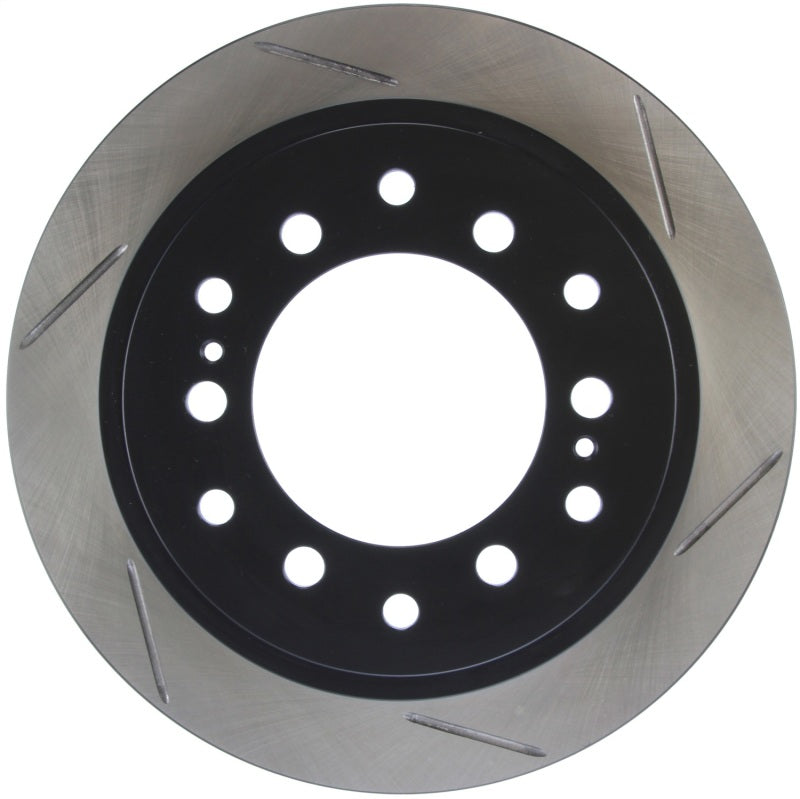 Stoptech 126.44128SL Power Slot 01-07 fits Toyota Sequoia/03-09 4 Runner / 03-09 Lexus GX470 Slotted Left Rear Rotor