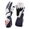 Racequip 356602 SFI-5 Gray/Black Small Outseam w/ Closure Glove