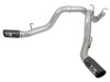 AFE 49-04086-B 4in DPF-Back Alum Steel Exhaust System w/Dual Exit Black Tip 201