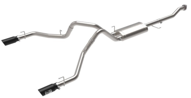 AFE 49-33130-B  Series 3in 304SS Cat-Back w/ Black Tips 15-20 fits Ford F-150 V