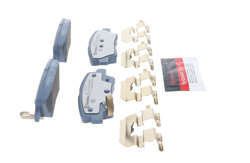 Brembo OE P30067E 17-21 fits Hyundai Ioniq Brake Pad - Rear