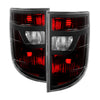 9033193 Xtune fits Honda 06-08 Ridgeline Pickup OEM Style Tail Lights Red Smok