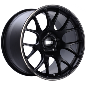 BBS CH149BPO CH-R 20x10 5x112 ET18 CB66.5 Satin Black Polished Rim Protector Wheel