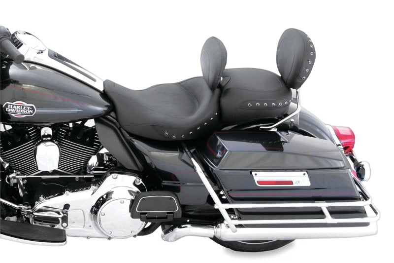 Mustang 79112 Harley Electra Glide Standard Super Touring Recessed Passenger Seat - Black