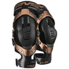 EVS AXISP-BK/COP-XP Axis Pro Knee Brace Black/Copper Pair - XL