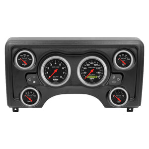 AutoMeter 90011-11 Autometer Sport-Comp Direct Fit Dash Kit 97-06 fits Jeep TJ (2 x 3-3/8in. / 4 x 2-1/16in.)