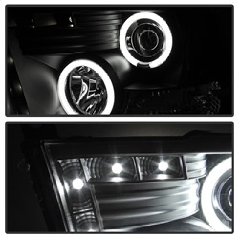 Spyder 5030320 fits Dodge 09-14 Ram 1500 Projector Headlights Halogen- CCFL Hal