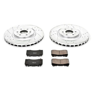 PowerStop K2944 fits Cadillac 04-07 CTS Front Z23 Evolution Sport Brake Kit