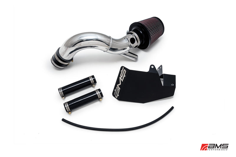 AMS AMS.04.08.0002-2 Performance fits Mitsubishi 08-15 EVO X Replacement Intake Pipe w/MAF Housing & Bungs - Black