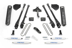 Fabtech K2306 18 fits Ford F450/F550 4WD Diesel 6in 4Link Sys w/Coils & Perf Shks