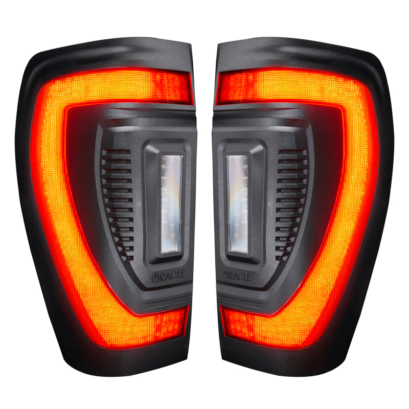 ORACLE Lighting 5927-504-T Oracle 19-23 fits GMC Sierra Black Series Flush Style LED Tail Lights - Factory Halogen