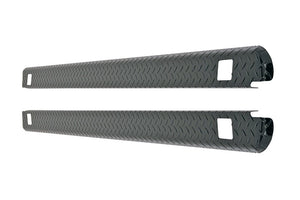Dee Zee DZ11987B Deezee 07-13 fits Chevrolet Silverado Bed Cap Wrap W/Stake Pockets Black-Tread Aluminum 8Ft Bed