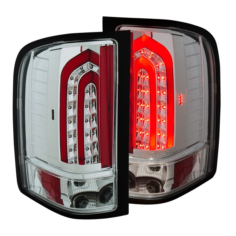 ANZO 321341 2013 fits Chevrolet 07-20 Silverado 1500 LED Taillights Chrome