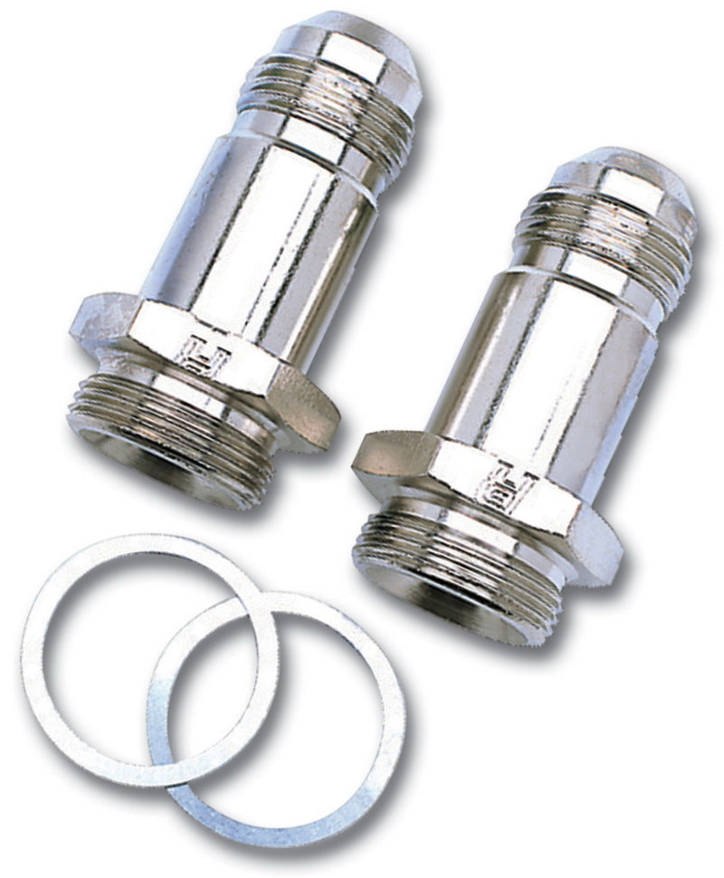 Russell 640211 Performance -8 AN Carb Adapter Fittings (2 pcs.) (Endura)