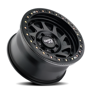 Dirty Life 9313 Enigma Race 17x9 / 8x165.1 BP / -12mm Offset / 130.8mm Hub Matte Black Wheel