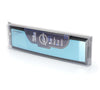 NRG IM-300CWT 300mm Wide Panorama Clip-on Rearview Mirror - Convex w/ White Tint