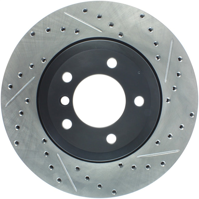 Stoptech 127.34052L 06-08 BMW Z4 / 00-07 330 Series (E46/E90) Slotted & Drilled Left Front Rotor