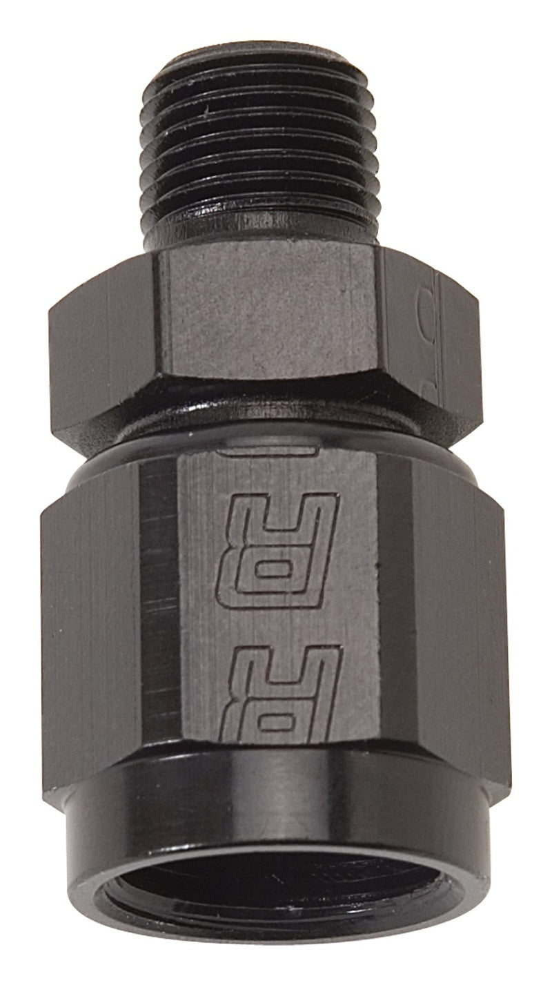 Russell 614215 Performance -6 AN Straight Female to 1/8in Male NPT Fitting (Black)