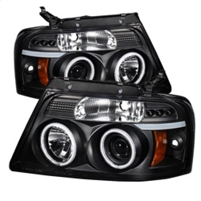 Spyder 5030085 fits Ford 04-08 F150 Projector Headlights Version 2 CCFL Halo LE