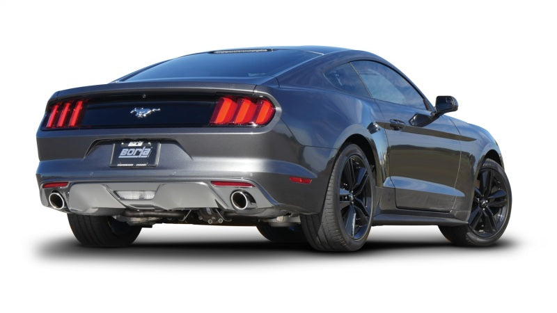 Borla 11889 S Type Rear Section fits Ford 15-17 Mustang 2.3L EcoBoost MT/AT 2.25in pipe 4in tip