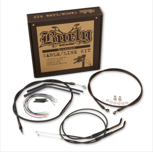 Burly B30-1074 FLST Control Kit 18in - Black