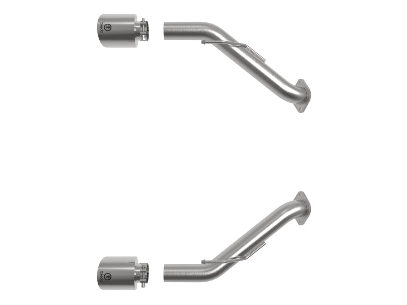 AFE 49-36137-P its Nissan Z V6-3.0L (tt) Takeda Stainless Steel Axle-Back Exhau