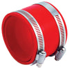 Spectre 8772 Coupler 3in. (PVC) w/Insert - Red