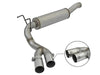 AFE 49-42057-P Rebel Series 3.5in 409 SS Cat Back Exhaust w/Pol Tips 14-17 fits