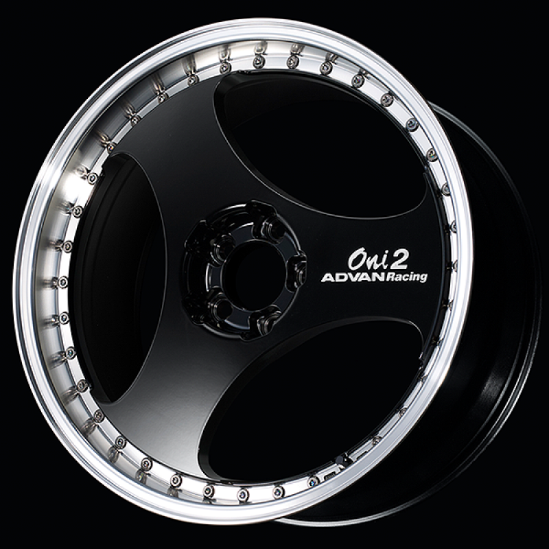 Advan YAYP0M05EBF ONI2 Progressive 20x11.0 / +05 Off / 5x114.3 / 73mm Bore / Machining and Racing Gloss Black