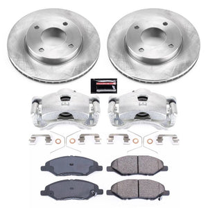 PowerStop fits Nissan 09-11 Versa Front Autospecialty Brake Kit w/Calipers
