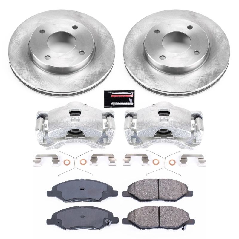 PowerStop fits Nissan 09-11 Versa Front Autospecialty Brake Kit w/Calipers