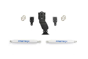 Fabtech FTS22301 17-20 fits Ford Superduty 4WD Performance Dual Steering Stabilizer Kit