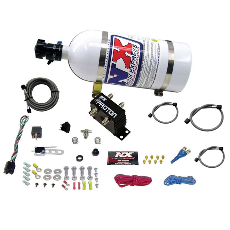 Nitrous Express Nitrous 20421-10 Express Proton Plus Nitrous Kit w/10lb Bottle