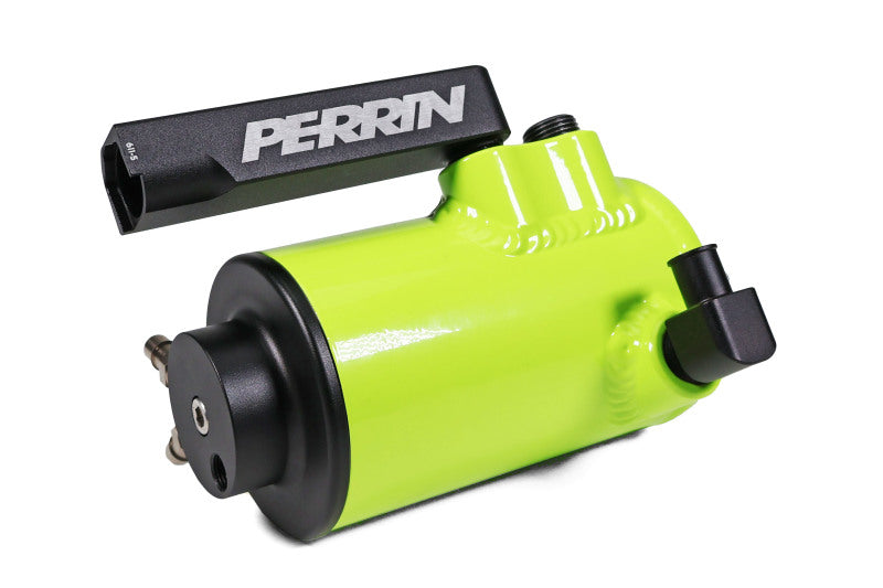 Perrin PSP-ENG-611NY 22-23 fits Subaru WRX Air Oil Separator - Neon Yellow