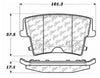 Stoptech 309.1057 Sport Brake Pads w/Shims and Hardware