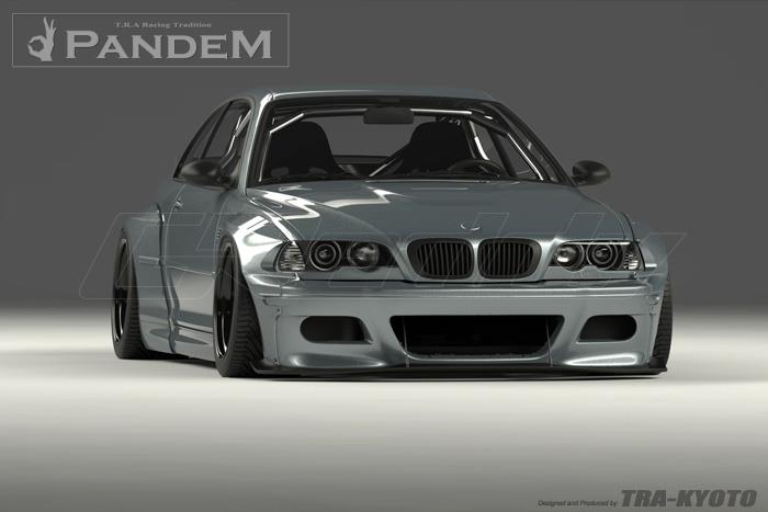 GReddy 17090223 99-06 fits BMW E46 Coupe Pandem Wide Body Front Fenders (SPECIAL
