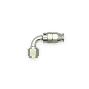 DeatschWerks 6-02-0852 6AN Female Swivel 90-Degree Hose End PTFE (Incl. 1 Olive