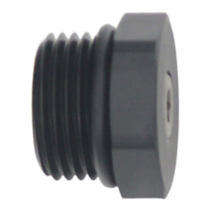 DeatschWerks 6-02-0732-B 10AN ORB Male Plug Fitting with 1/8in NPT Gauge Port -