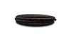 Vibrant 11964R -4 AN Two-Tone Black/Red Nylon Braided Flex Hose (10 foot roll)