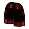 9034275 Xtune fits Toyota 05-08 Tacoma OEM Style Tail Lights Red Smoked ALT-JH