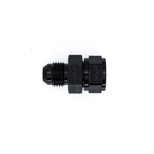 DeatschWerks 6-02-0735 6AN Male Flare To Fuel Pump Outlet Barb Adapter - Black